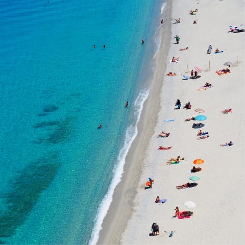 Lounge on the soft sands of Costa Tropical, a thirty-minute drive away