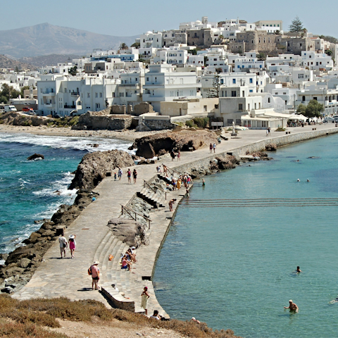 Fall in love with Greece while exploring Naxos – a short drive away