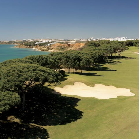 Enjoy rounds of golf on the resort course – with inspiring views