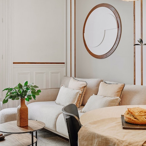 Curl up with a book in the cosy corner