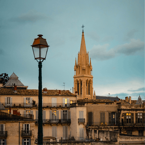Visit the beautiful city of Montpellier and its historical Gothic Cathedrale Saint-Pierre