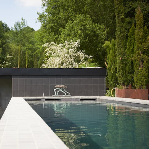 Savour the solitude of your own private pool