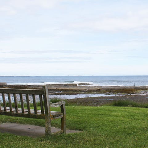 Hit the coastal hiking trails of Northumberland Coast AONB from your home