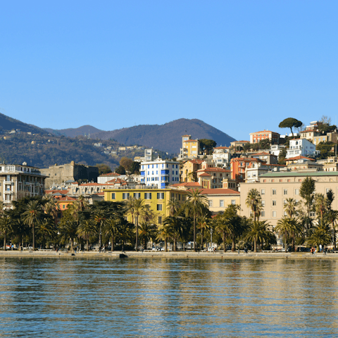Visit the historic coastal town of La Spezia – a 6km drive away