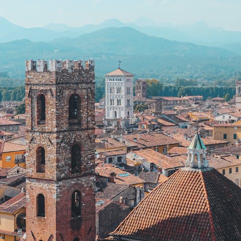 Guests loved this home's central location, which allowed them to easily explore all that Lucca has to offer.