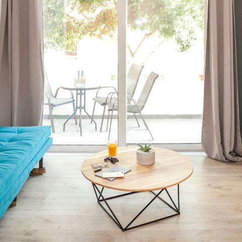 Slip out onto your sun-kissed balcony and enjoy the breezy flow of indoor-outdoor living