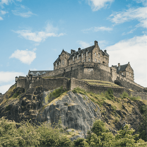 Make the five-minute walk to the Castle and explore the city's history