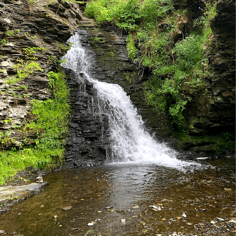 Visit the gorgeous Pantà de Moià, just a seven–minute drive away