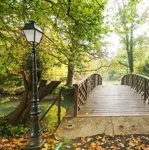 Explore the beautiful grounds