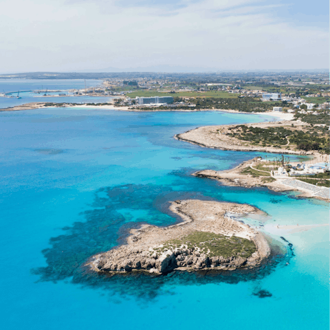 Embrace the energising spirit of Ayia Napa – a short drive away