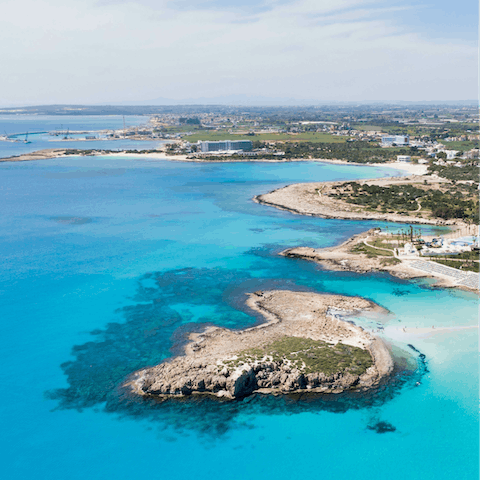 Embrace the energising spirit of Ayia Napa – a short drive away