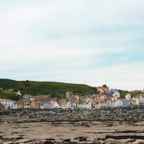 Head To Robin Hood's Bay, it's around twenty minutes away by car