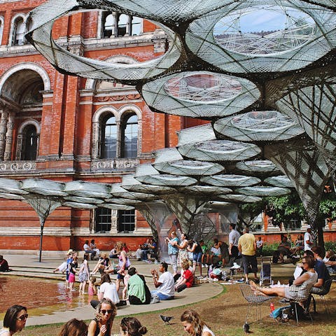 Visit South Kensington's world-class museums – the V&A is a ten-minute walk away