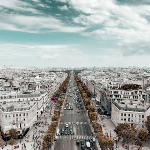 Tick "wander down the Champs-Élysées" off your travel wishlist