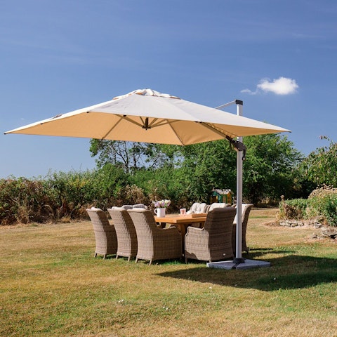 Look forward to starting the day with breakfast in the garden