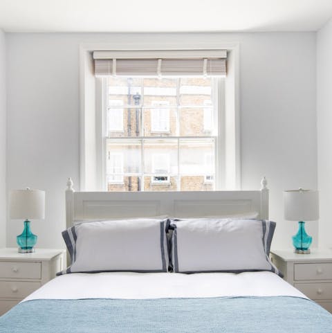 Look forward to falling asleep in the comfortable bedrooms
