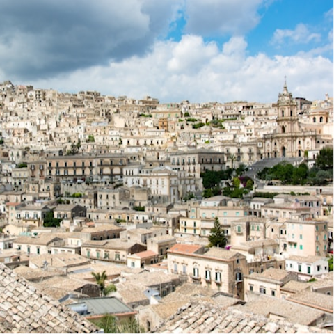 Plan a day trip to the nearby Baroque city of Modica