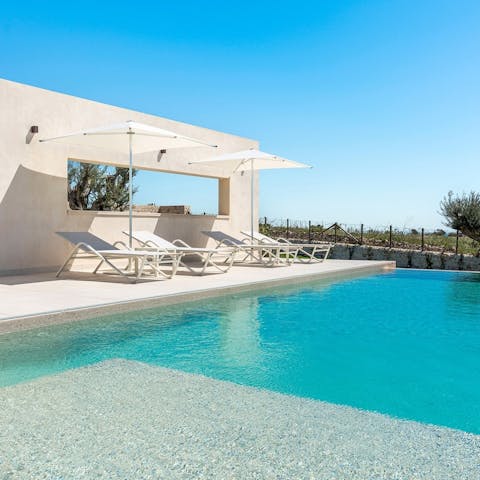 Make poolside lazing the only plan for the day
