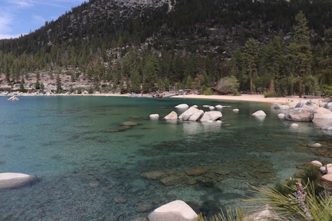 Reach Lake Tahoe's legendary crystal-clear shores in under thirty–minutes