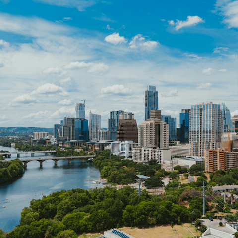 Base yourself in Austin, less than a mile from South Congress