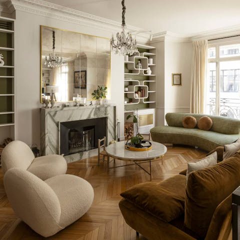 Rest your feet in style after a day exploring the city