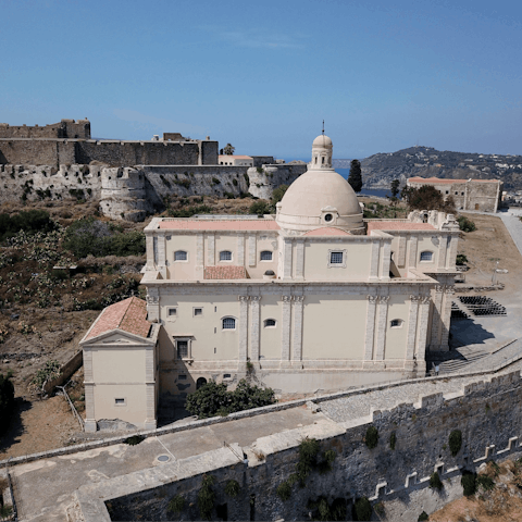 Explore the ancient town of Milazzo and soak up the history