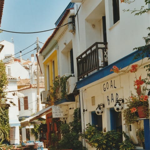 Drive to Kokkari for dinner in a local taverna, thirty-five minutes away