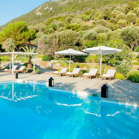 Laze by the communal pool as you catch some rays, or take a dip