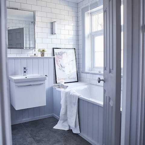Soak all night in the tub with a tumbler of whisky after a long day exploring