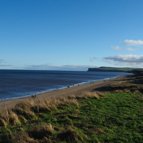Boost your mood with a leisurely stroll by the sea
