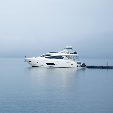 Charter a yacht and sail off the island of Antiparos into the sparkling Aegean Sea
