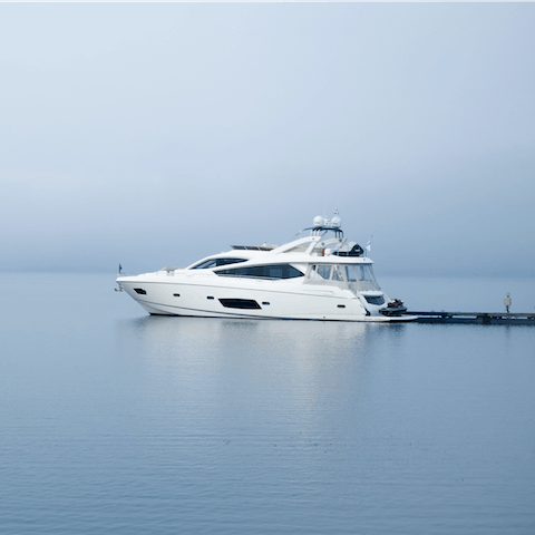 Charter a yacht and sail off the island of Antiparos into the sparkling Aegean Sea